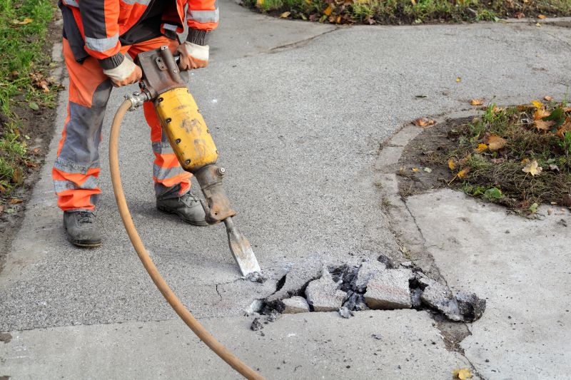 Concrete Pavement Demolition detail