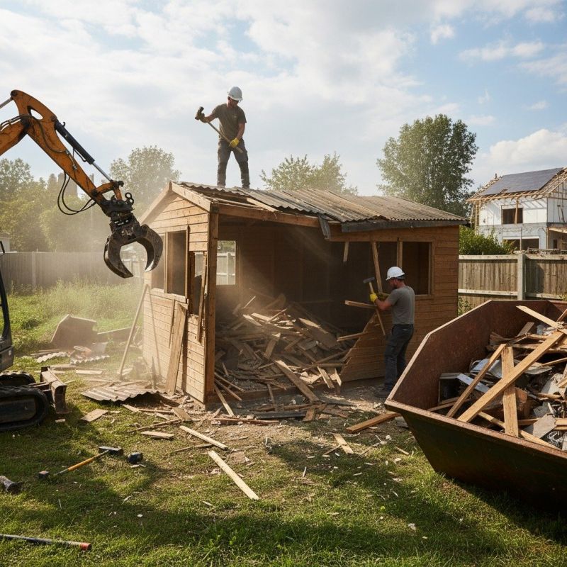 Fence Demolition detail