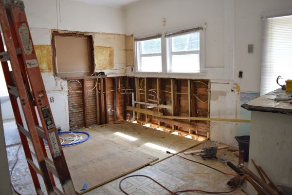 Bathroom Demolition in Endicott