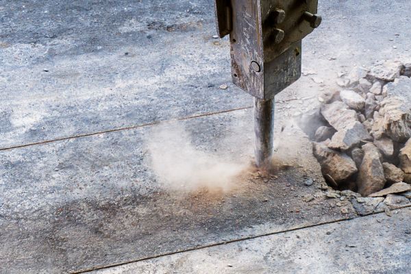 Concrete Patio Removal in Endicott